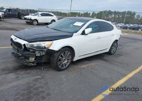 2015 Kia Cadenza Premium из США, поврежденный, VIN KNALN4D75F5181599